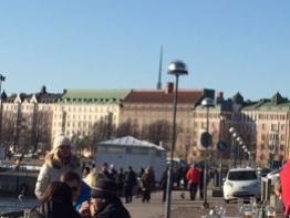 Sun is shining Helsinki