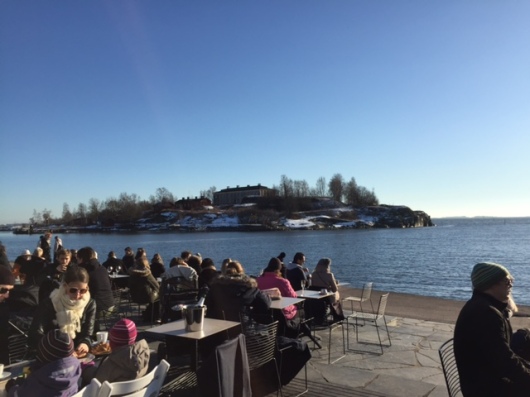 Sunny Terrace in Helsinki